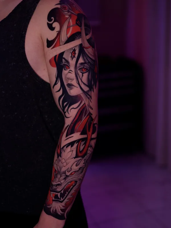 Tatuaggio #104048 | Tatuatore Елена Farukon