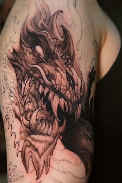 Тату эскиз #95417 Тату мастер Виола Вайсс