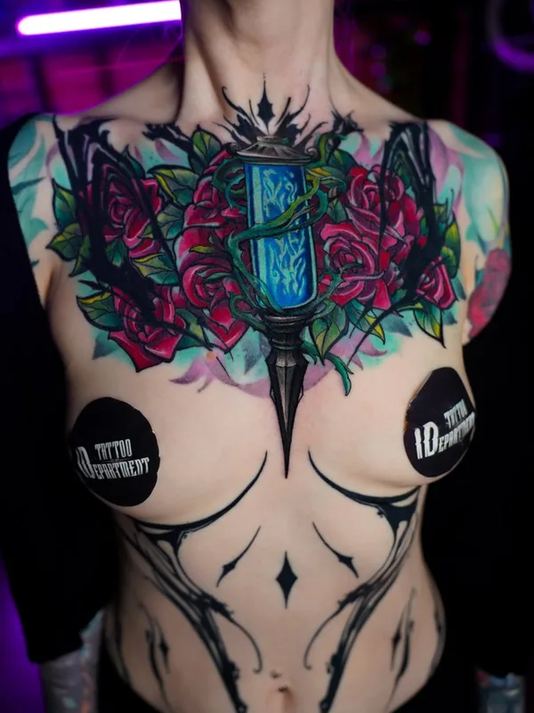 纹身 #128507 | 纹身师 Евгений Егоркин / Dakota.tattoo