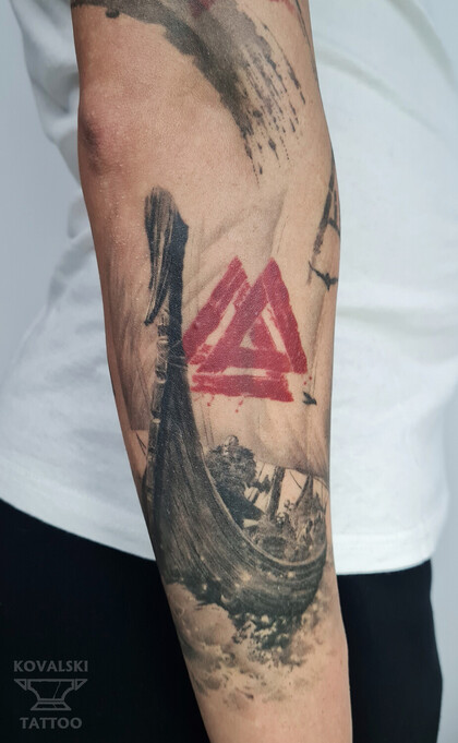 Тату эскиз #96208 Тату мастер Владимир Ковалевский