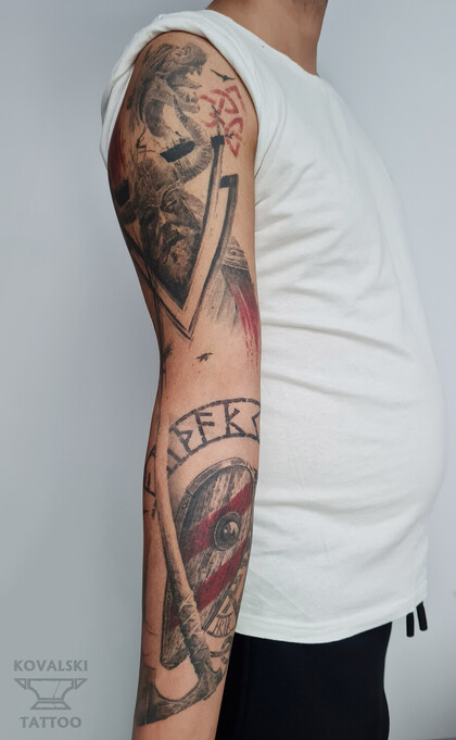 Тату эскиз #96209 Тату мастер Владимир Ковалевский
