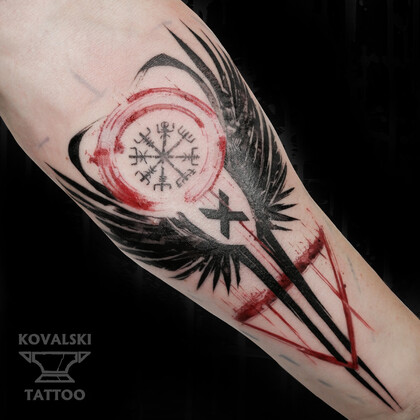 Тату эскиз #96237 Тату мастер Владимир Ковалевский