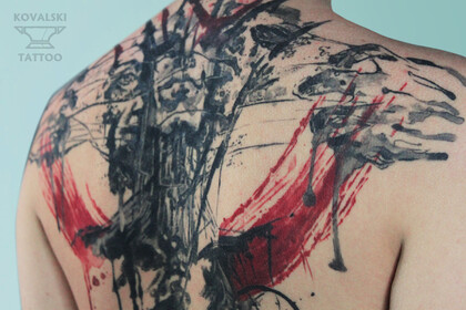 Тату эскиз # Тату мастер Владимир Ковалевский