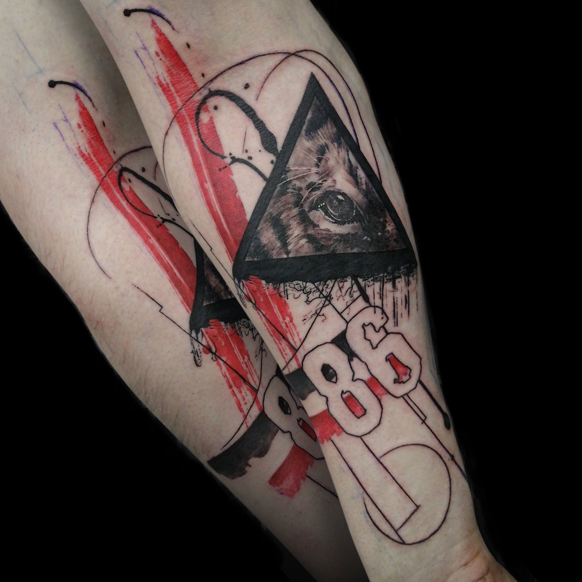 Чёрно-серая tattoo by Владимир Ковалевский