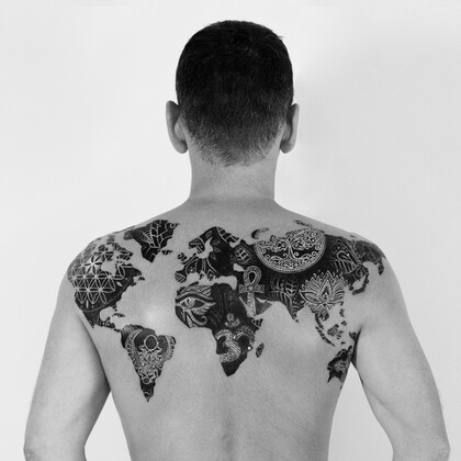 Тату эскиз # Тату мастер Delphine CENCIG