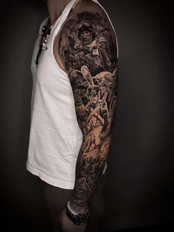 tatuaje #129733 | Tatuador Михаил Громовчук / Leeahim_tattoo