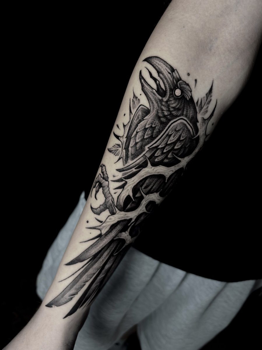 Black tattoo by Александр Шкуратов