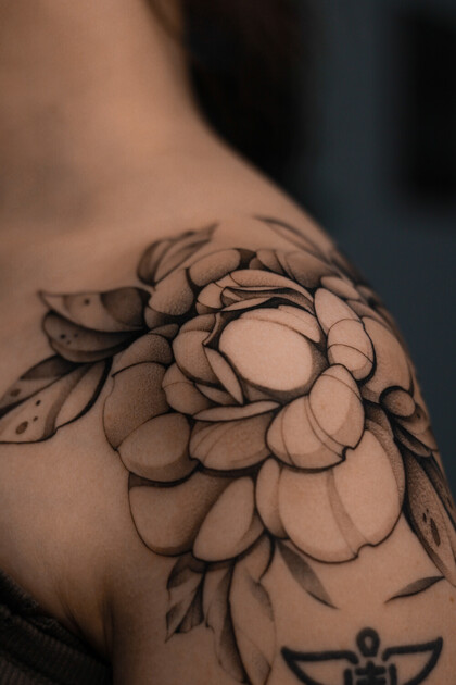 Тату эскиз # Тату мастер Денис Рожков