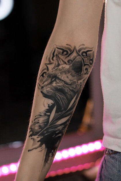 Тату эскиз # Тату мастер Денис Рожков