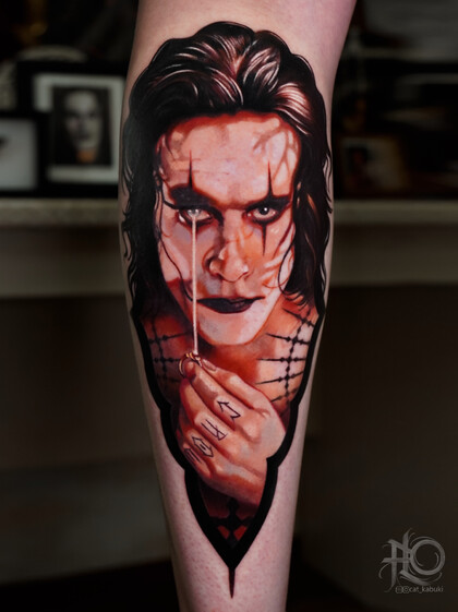 Тату эскиз # Тату мастер Анастасия Юсупова CAT_KABUKI