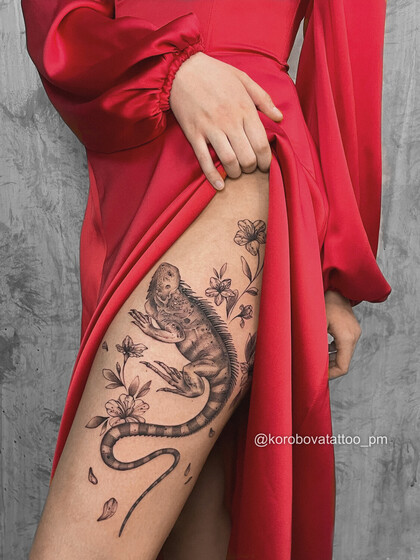 Тату эскиз # Тату мастер Елена Коробова