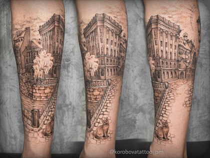 Тату эскиз # Тату мастер Елена Коробова