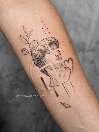Тату эскиз # Тату мастер Елена Коробова