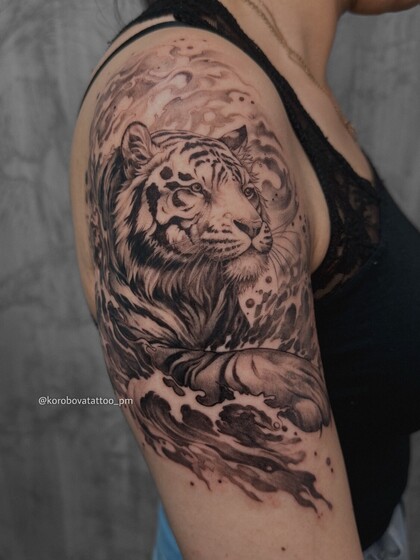 Тату эскиз # Тату мастер Елена Коробова