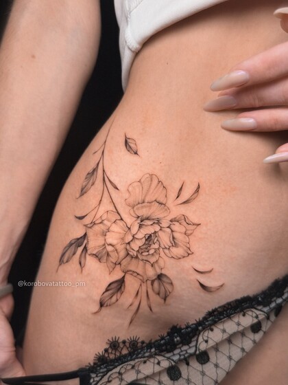 Тату эскиз # Тату мастер Елена Коробова