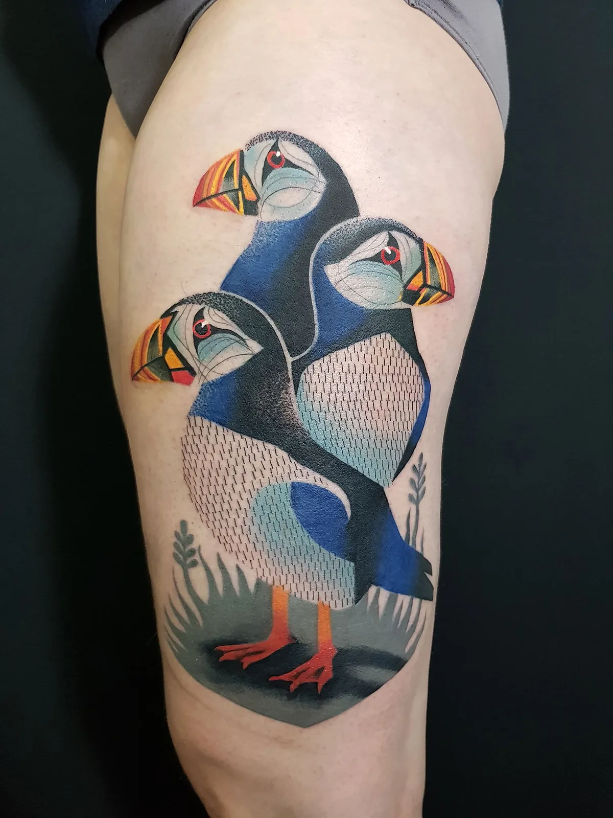 Artista de tatuagem Marina Perez, arte primitiva, tatuagem Espanha