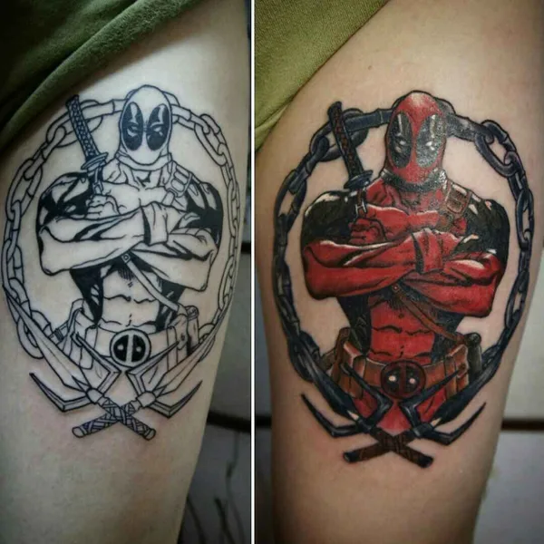 Color tattoo by Алексей Касаев in Мурманск