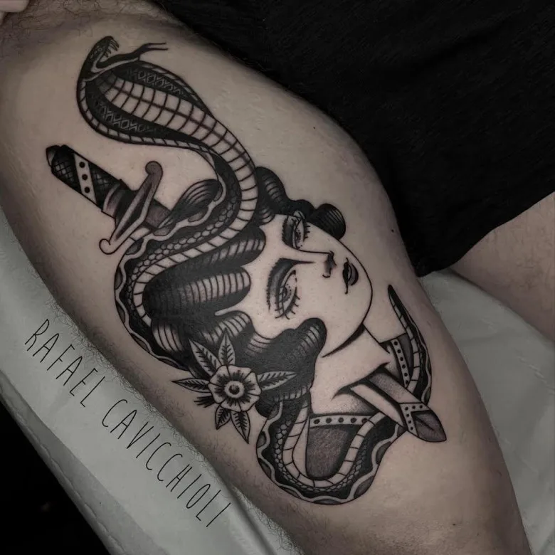 Tattoo artist Rafael Cavicchioli