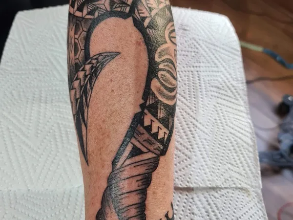 Rising Dragon Tattoo
