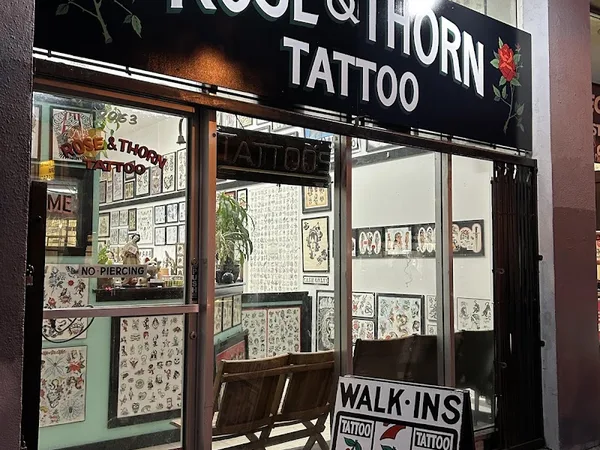 Rose & Thorn Tattoo