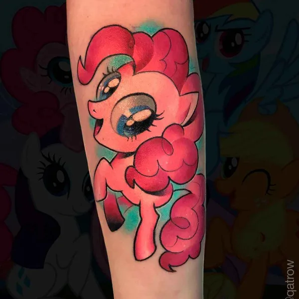 New School tattoo by Виктор Киатров in Казань