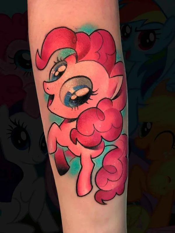 color cartoon 타투 부위 forearm #10848 | 타투이스트 Виктор Киатров