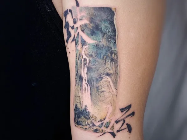 山澗 · 墨野 tattoo