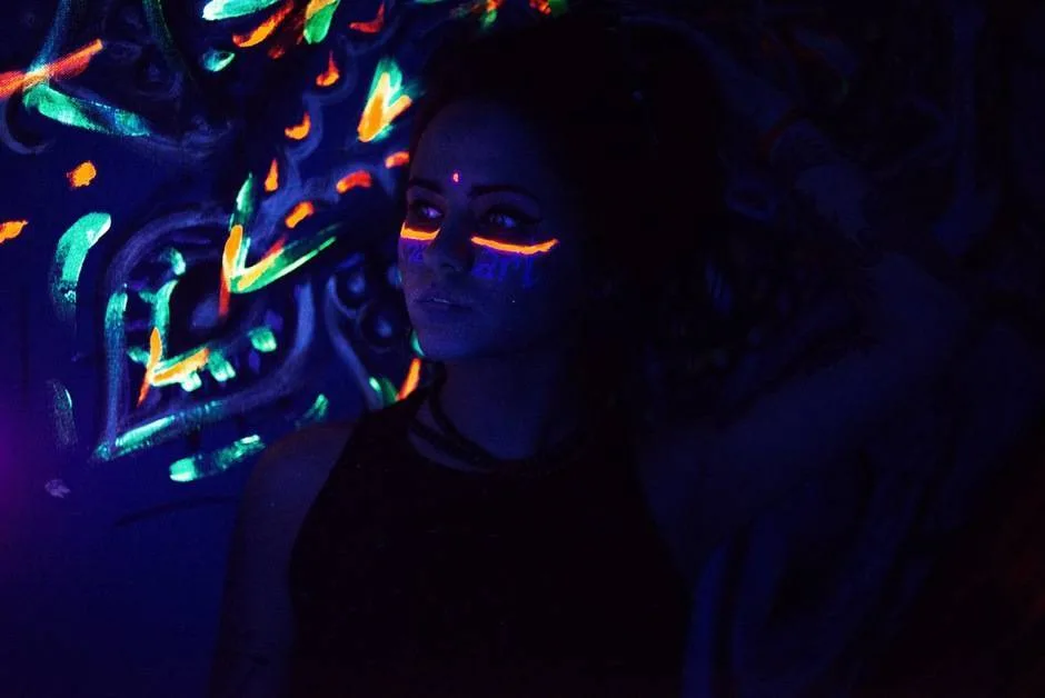 Tattoo artist Soma Art, glow tattoo, UV tattoo, fluorescent, Blacklight tattoo | Ukraine