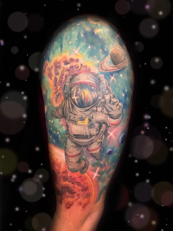 color realism 纹身 在 forearm #26432 | 纹身师 Megan Wood