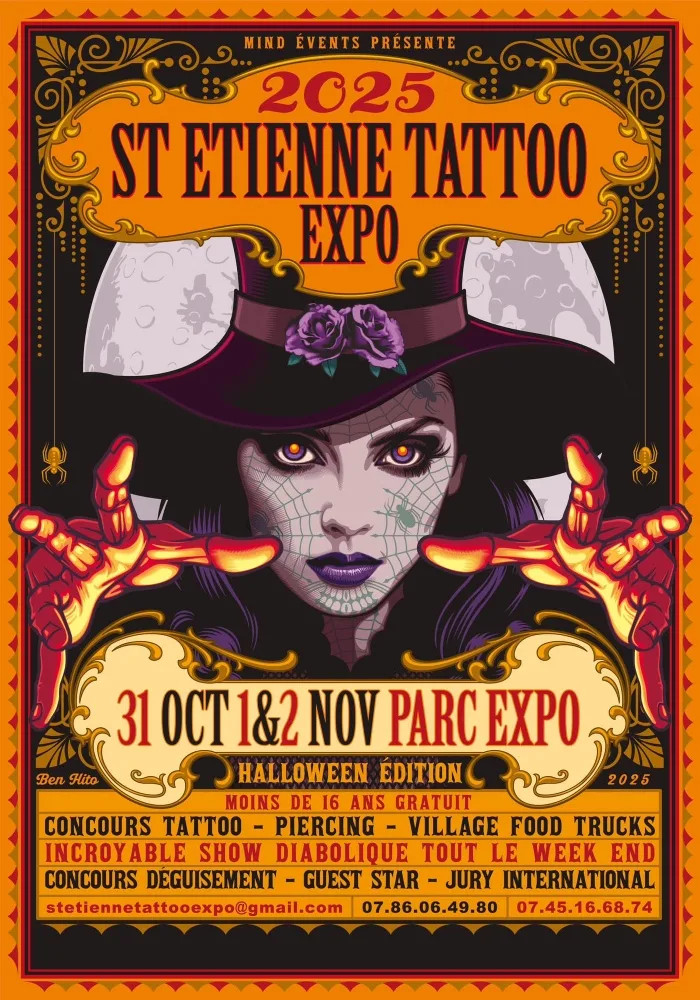 St Etienne Tattoo Expo 2025