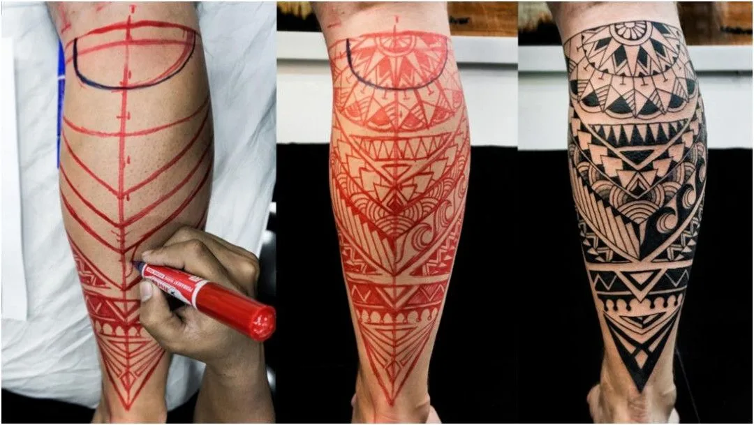 tatuaje a mano alzada