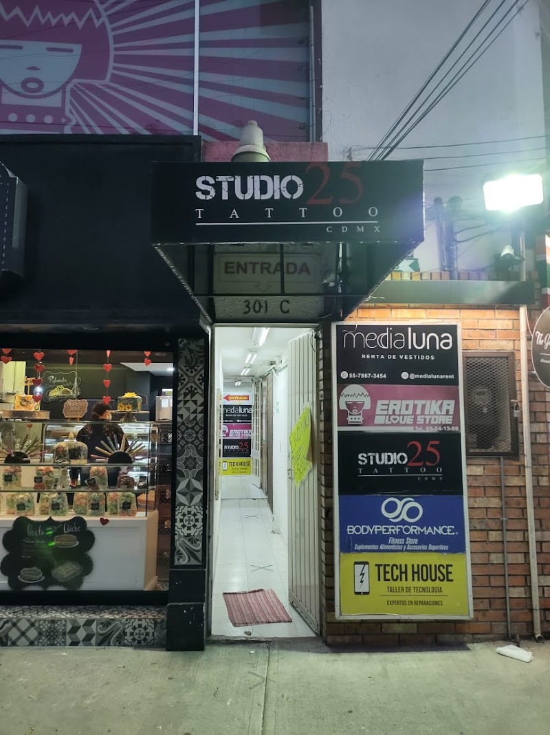 25 Studio Tattoo Cdmx