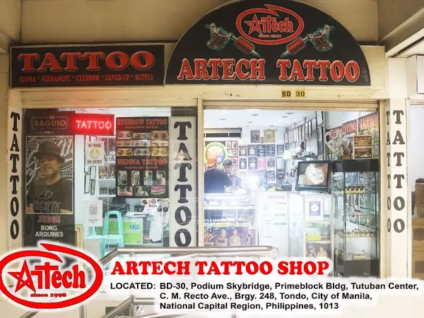 Artech Tattoo Shop (Main Branch)