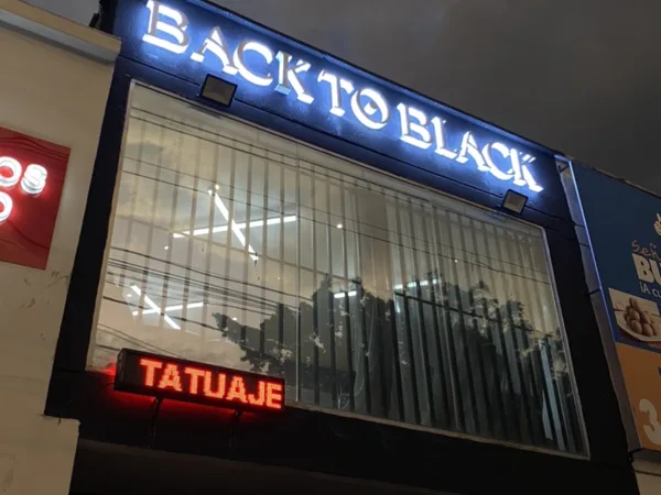 Back to Black Tattoo