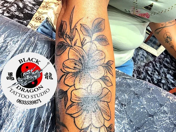 Black Dragon Tattoos