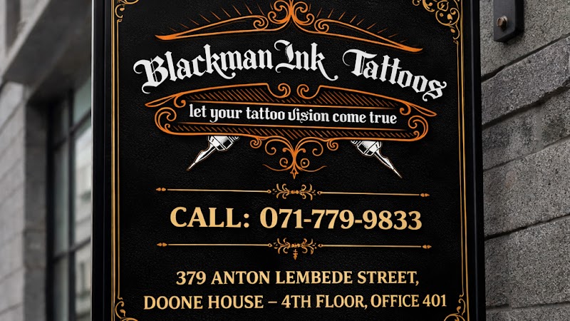Blackman Ink Tattoos Durban