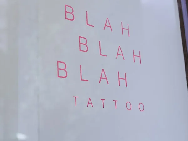 Blah Blah Blah Tattoo