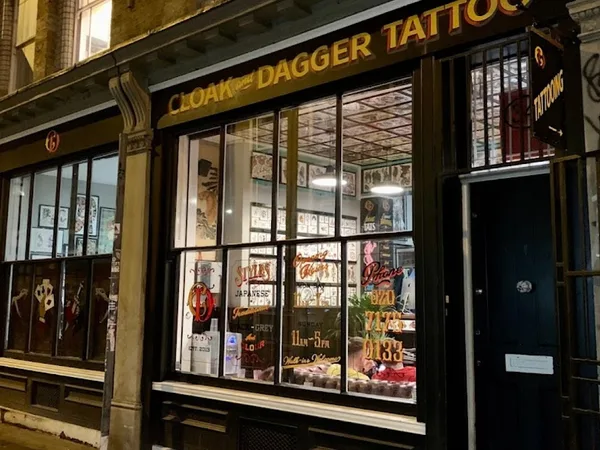 Cloak & Dagger Tattoo London