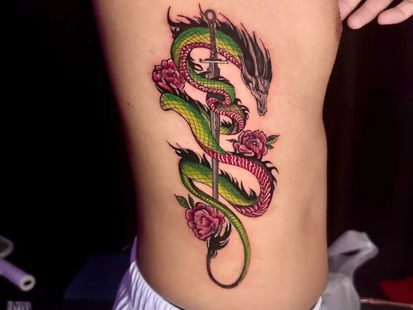 Dubai tattoo by Chef