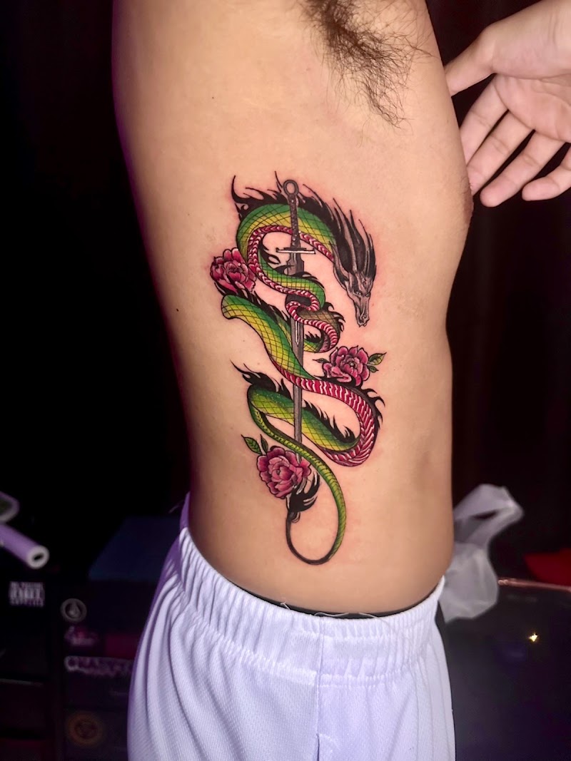 Dubai tattoo by Chef