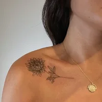 Fleur Noire Tattoo