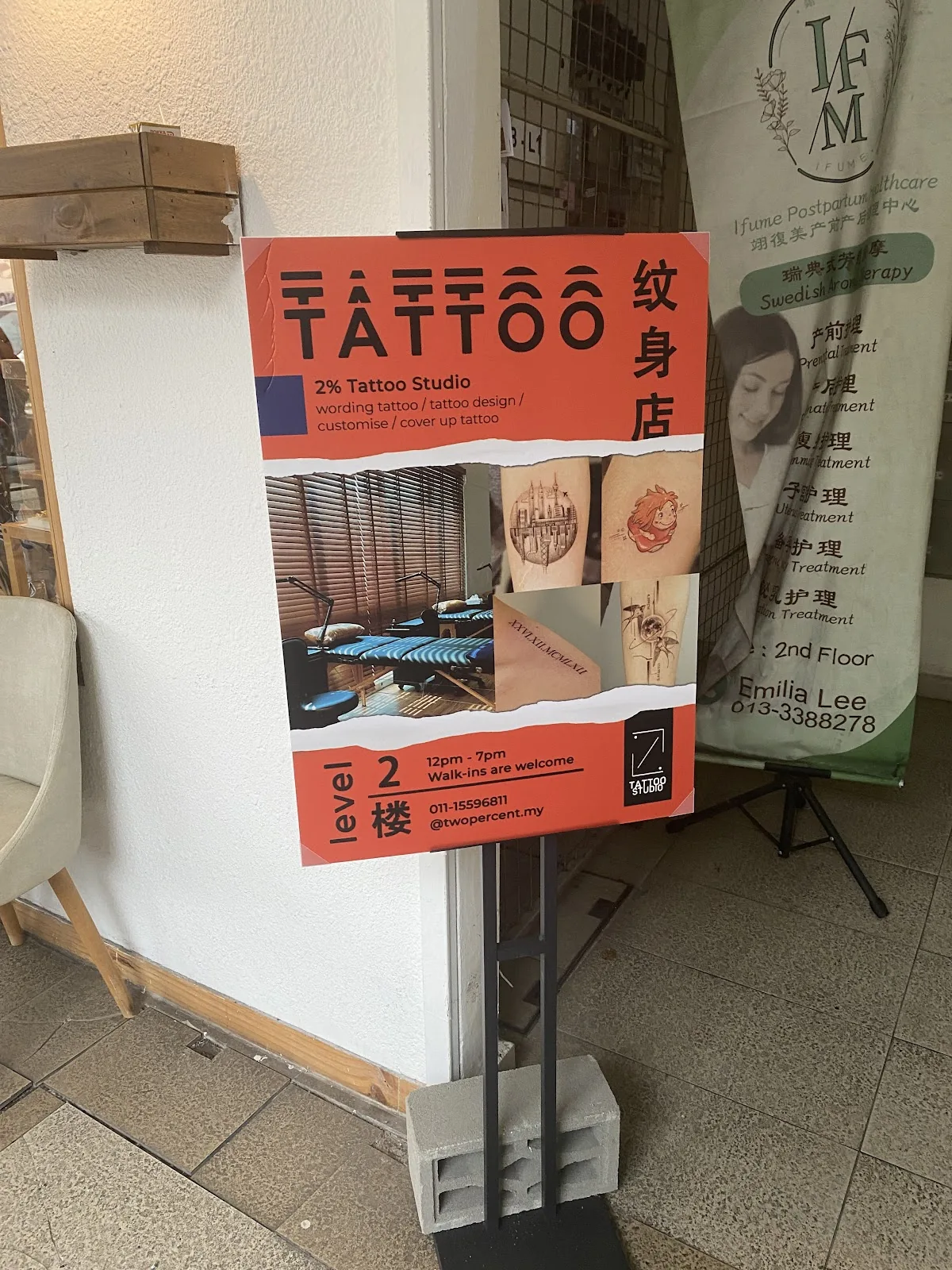 Tattoo by 2% two percent tattoo studio at 2% two percent tattoo studio
