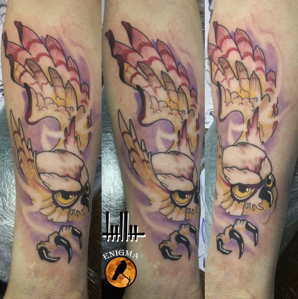 Tattoo by 9 Пальцев, тату-салон at 9 Пальцев, тату-салон
