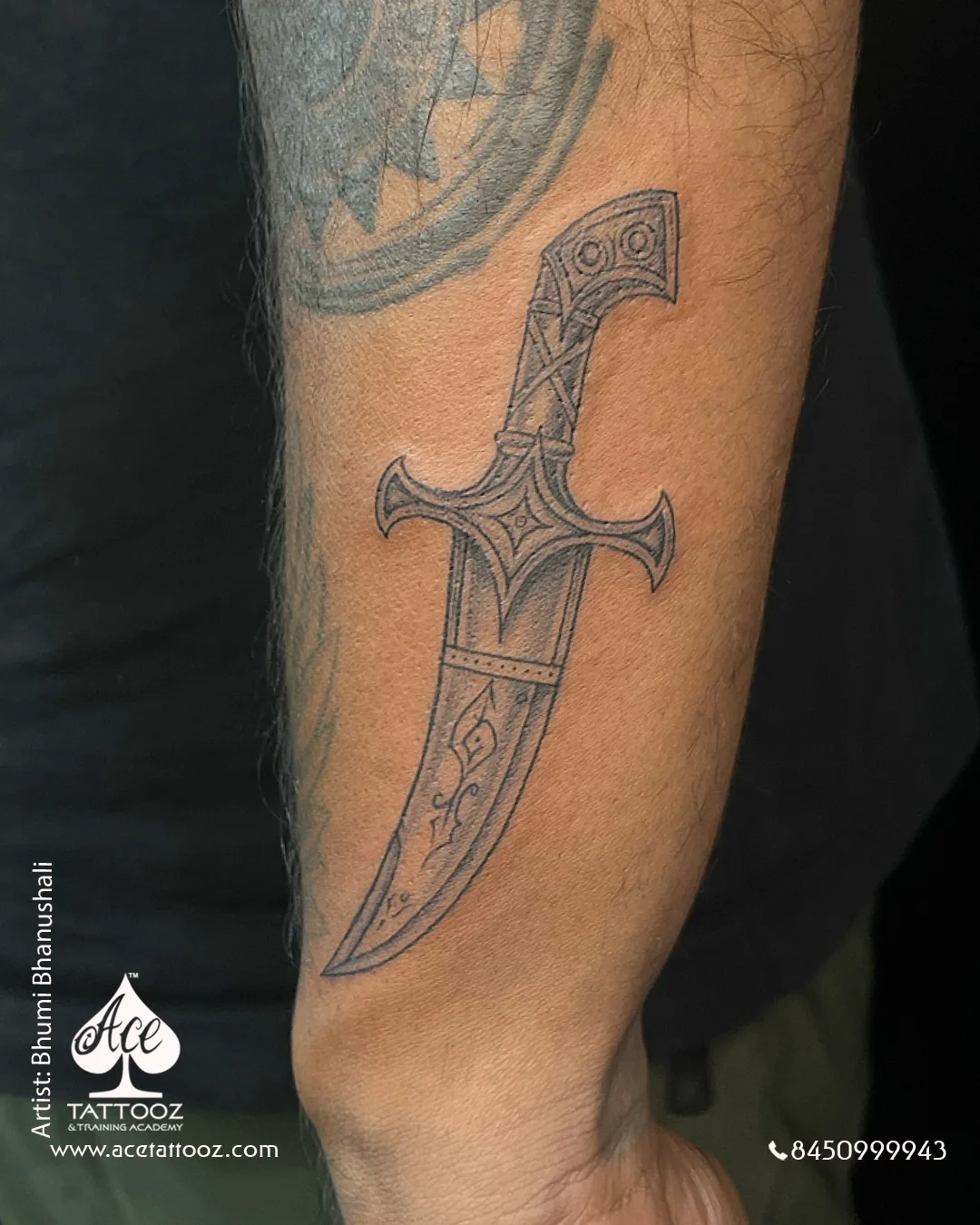 Tattoo by Ace Tattooz & Piercing studio Colaba south Mumbai at Ace Tattooz & Piercing studio Colaba south Mumbai