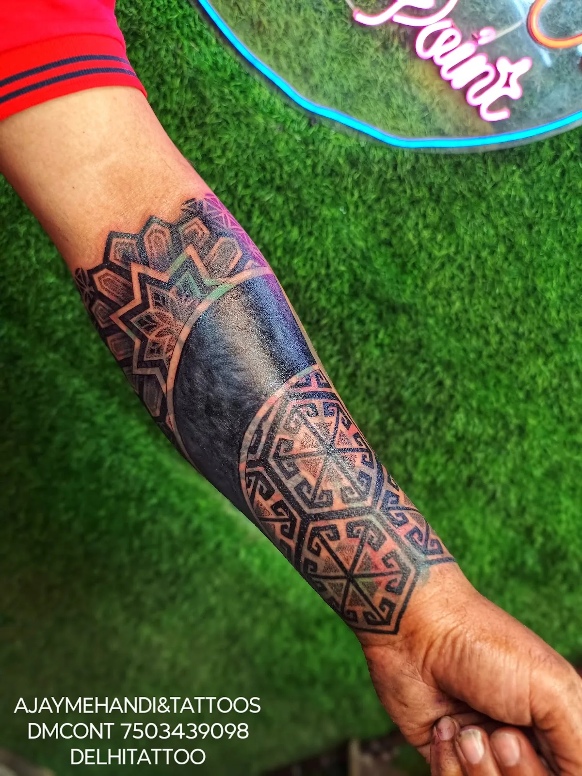 Tattoo by Ajay yadav mehandi tattoos at Ajay yadav mehandi tattoos