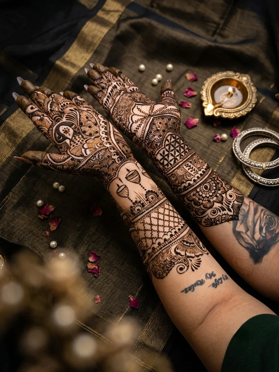 Tattoo by Ajay yadav mehandi tattoos at Ajay yadav mehandi tattoos