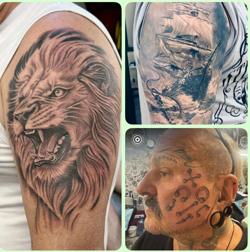 Tattoo by Alien tatoo studio at Alien tatoo studio