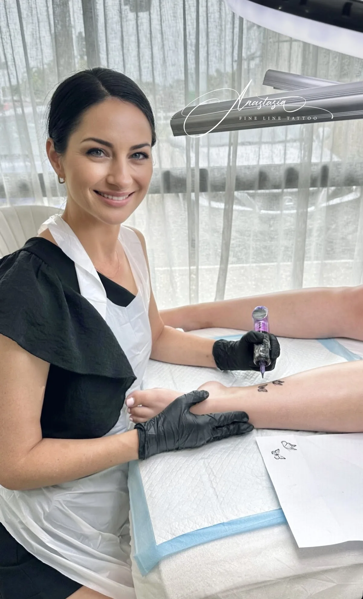 Tattoo by Anastasia Fine Line Tattoo at Anastasia Fine Line Tattoo