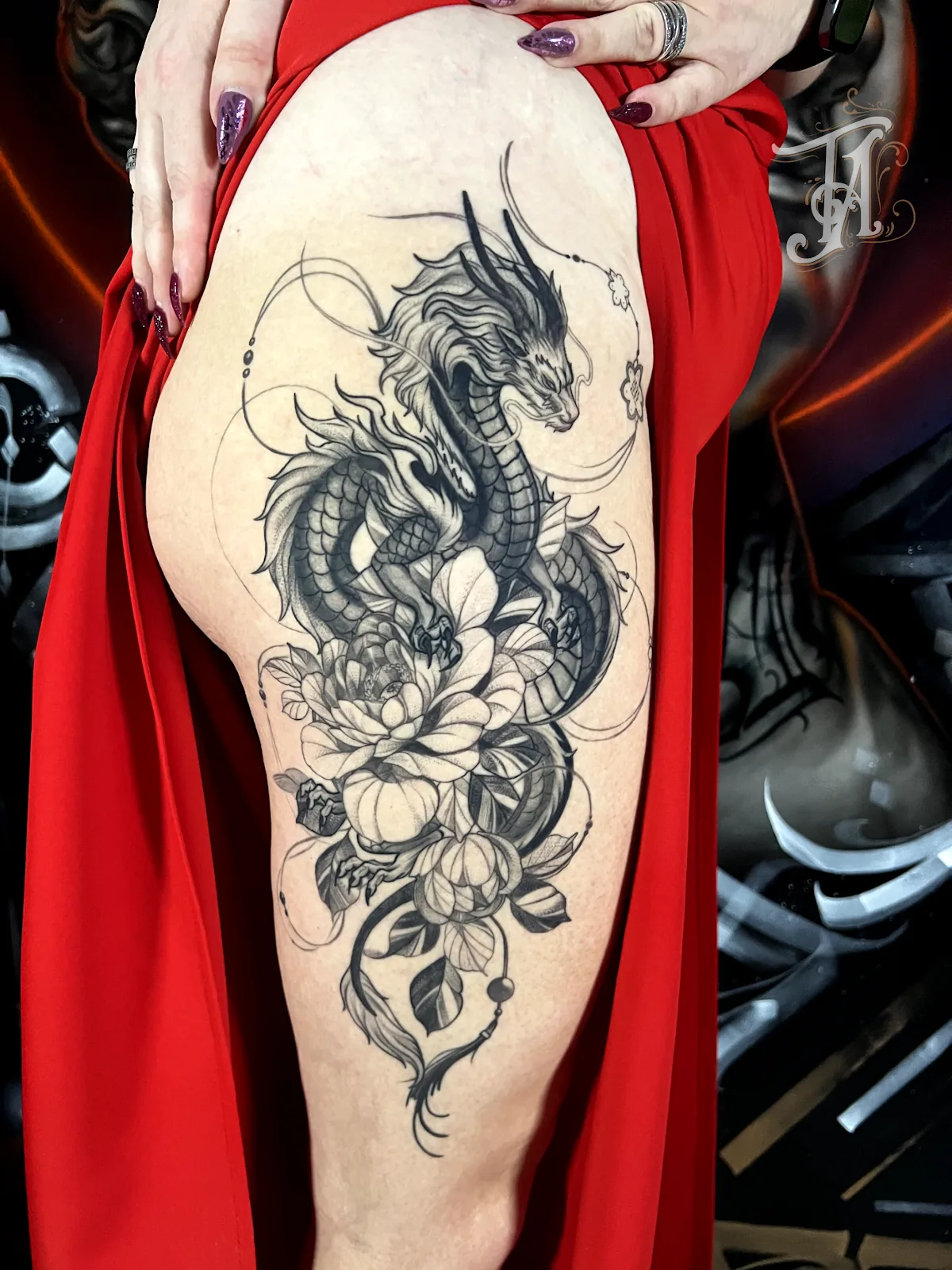 Tattoo by Атмосфера, тату-салон at Атмосфера, тату-салон