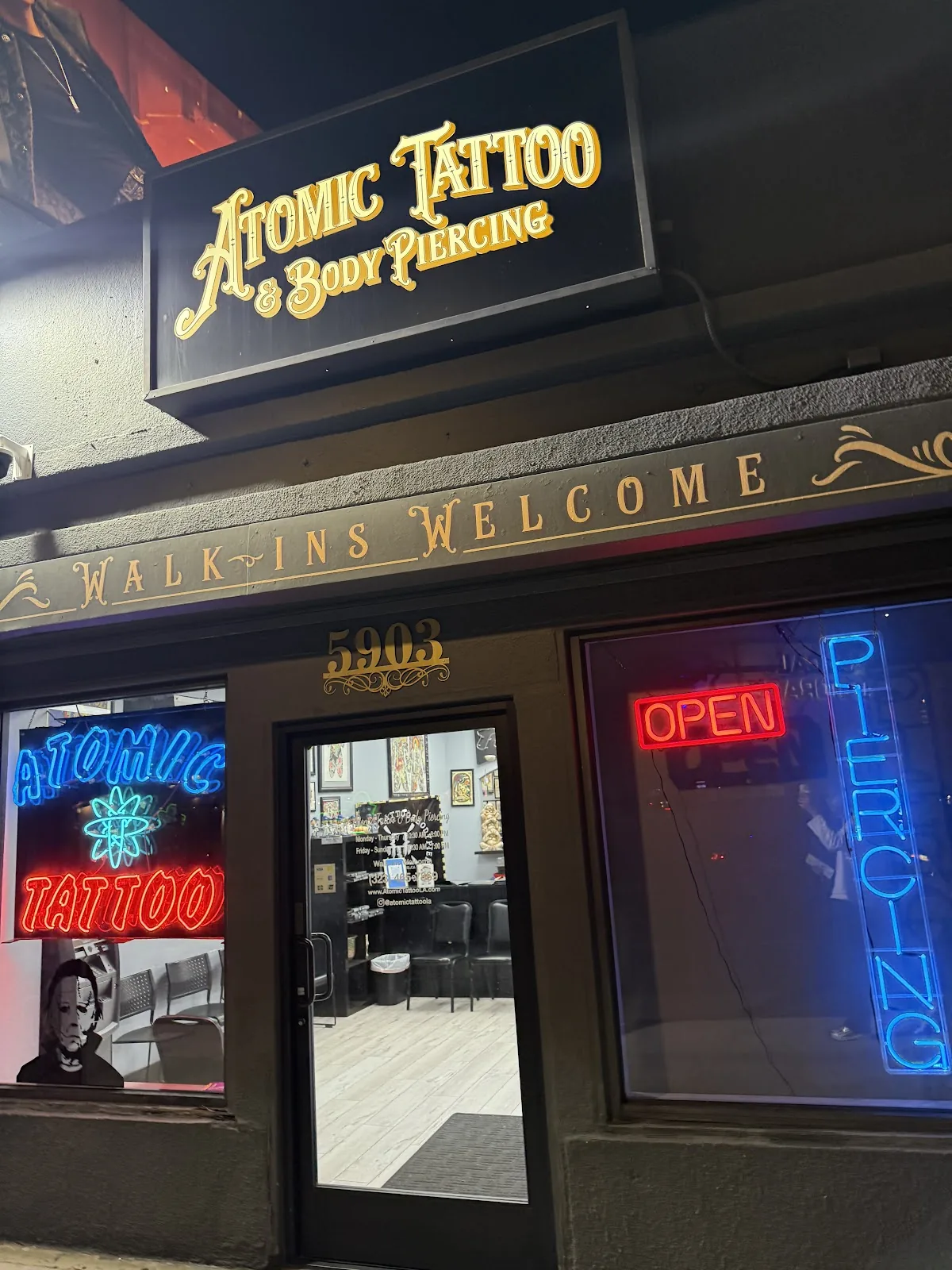 Tattoo by Atomic Tattoo & Body Piercing at Atomic Tattoo & Body Piercing